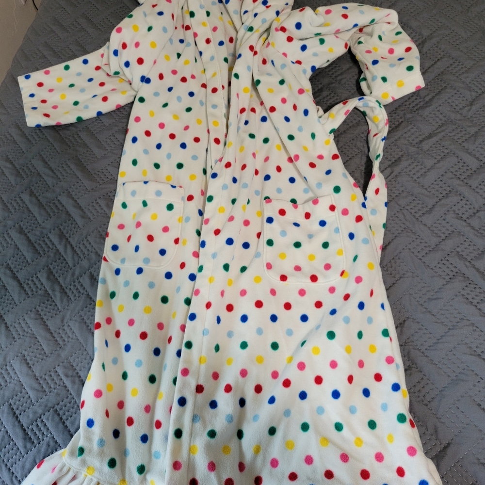 Lands end girls bath robe